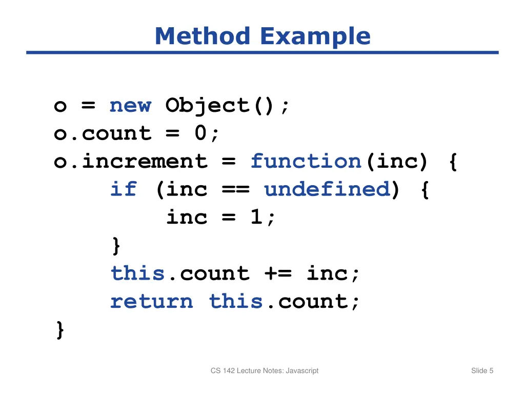 method example