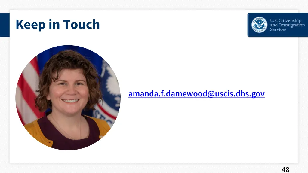 keep in touch