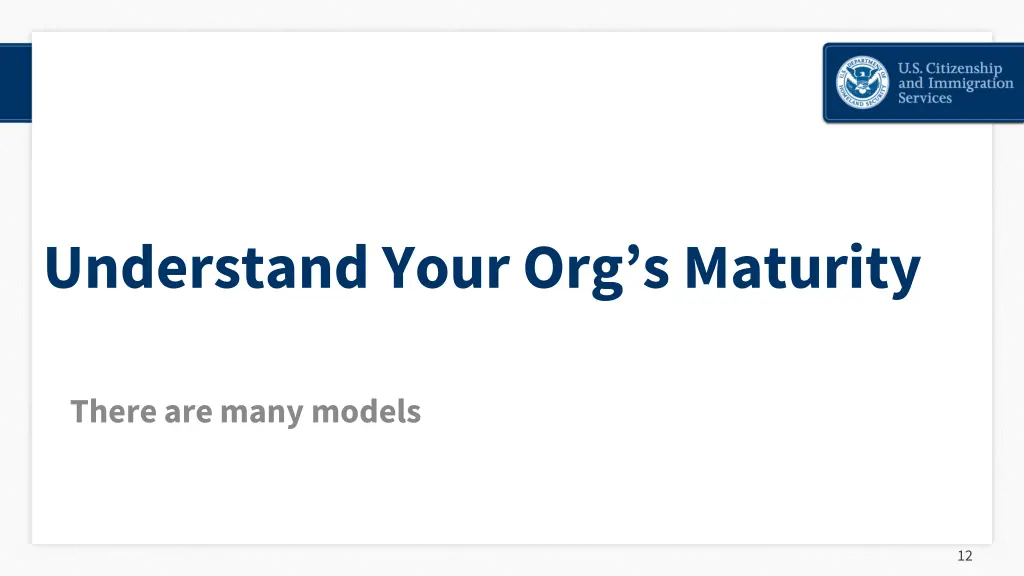 understand your org s maturity