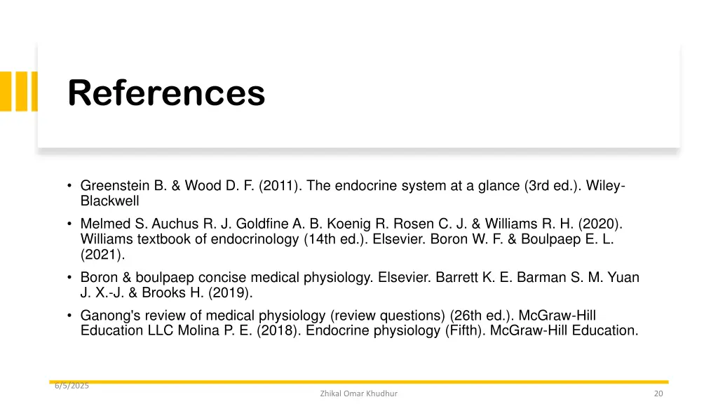 references