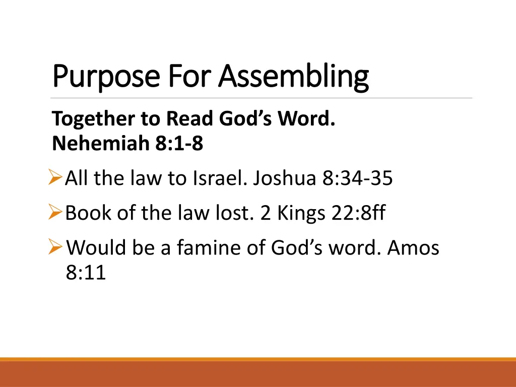purpose for assembling purpose for assembling 2