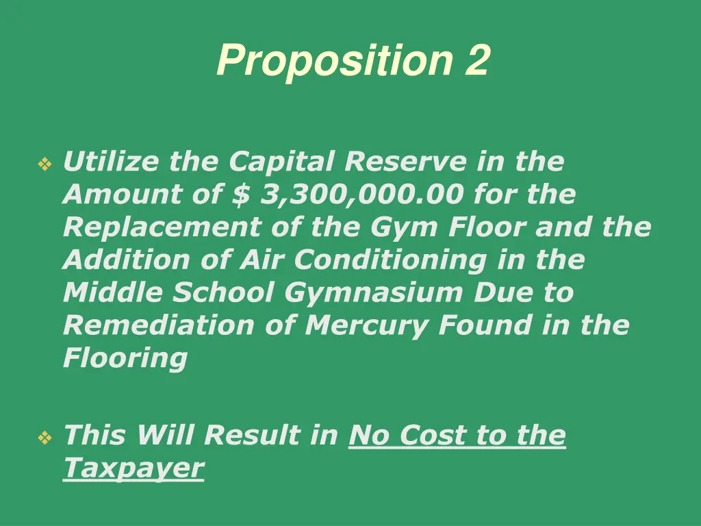 proposition 2