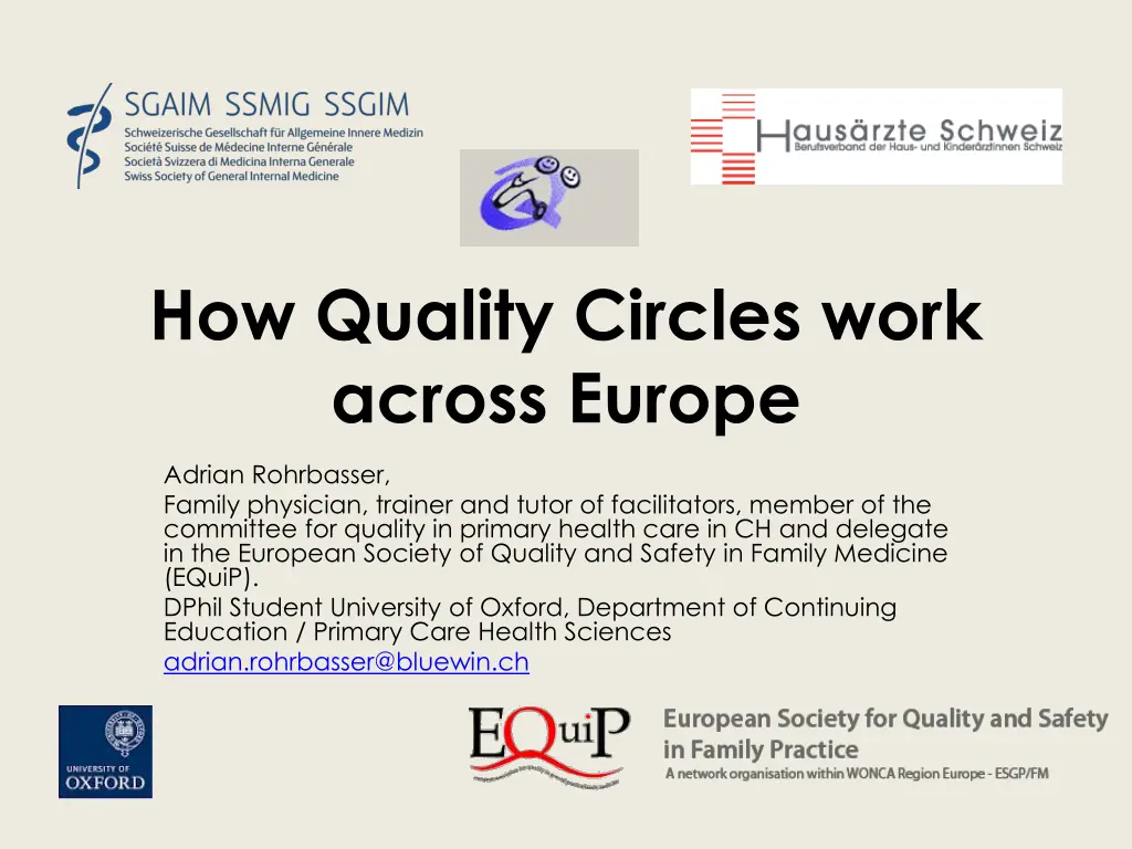 how quality circles work across europe