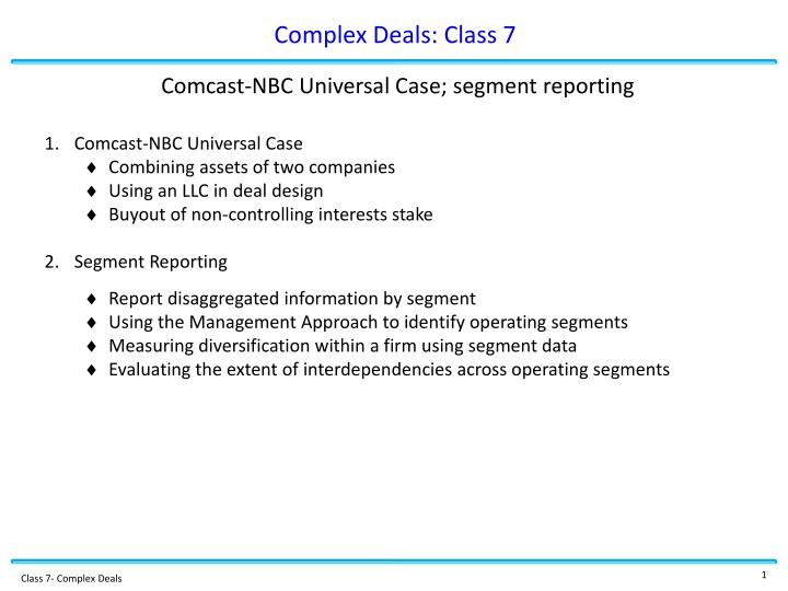 complex deals class 7