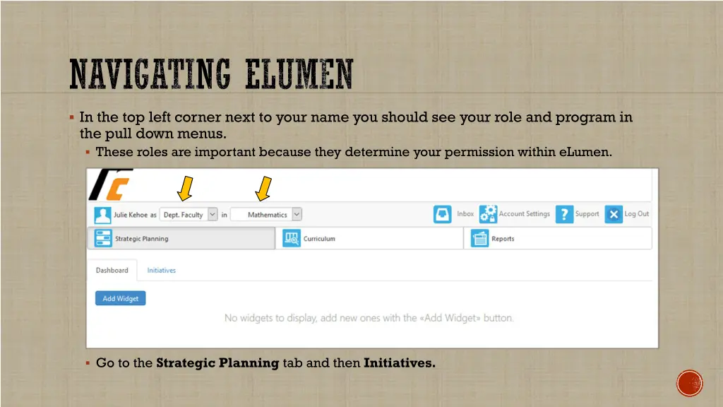 navigating elumen