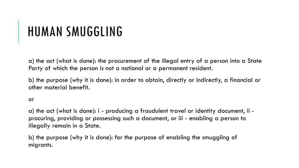 human smuggling 1