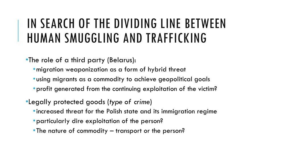 in search of the dividing line between human 1