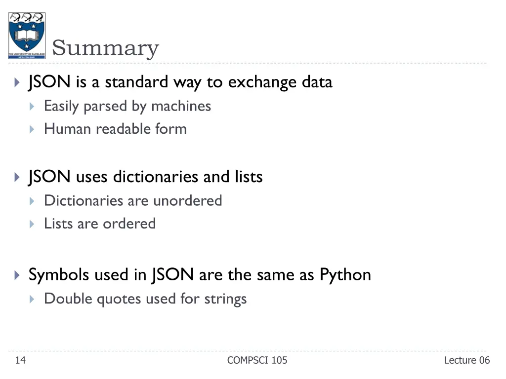 summary