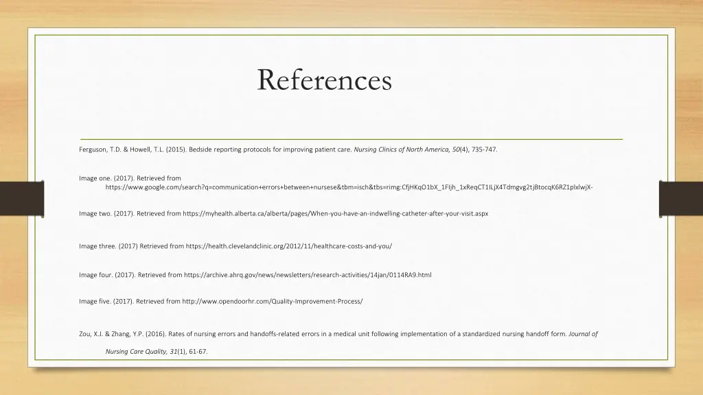 references