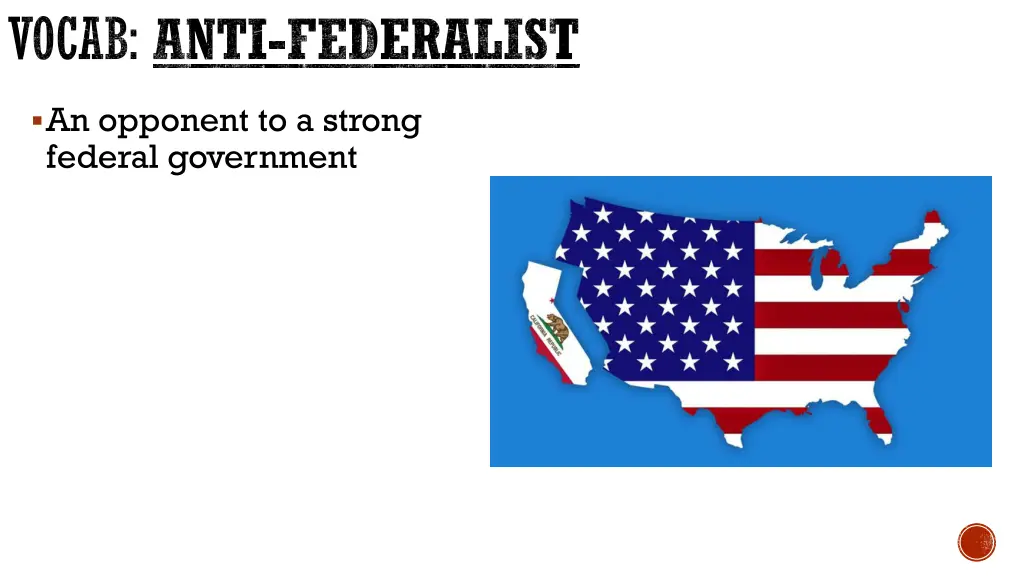 vocab anti federalist