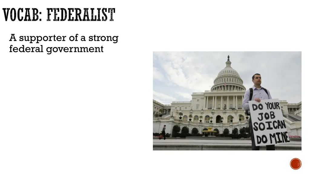 vocab federalist