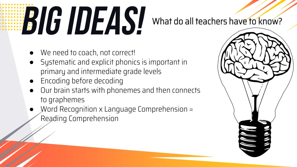 what do all teachers have to know