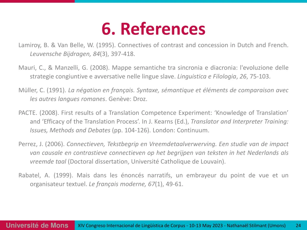 6 references 1