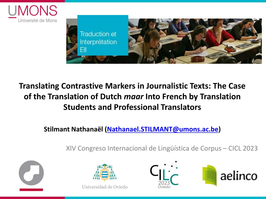 translating contrastive markers in journalistic