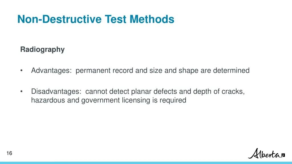 non destructive test methods 12