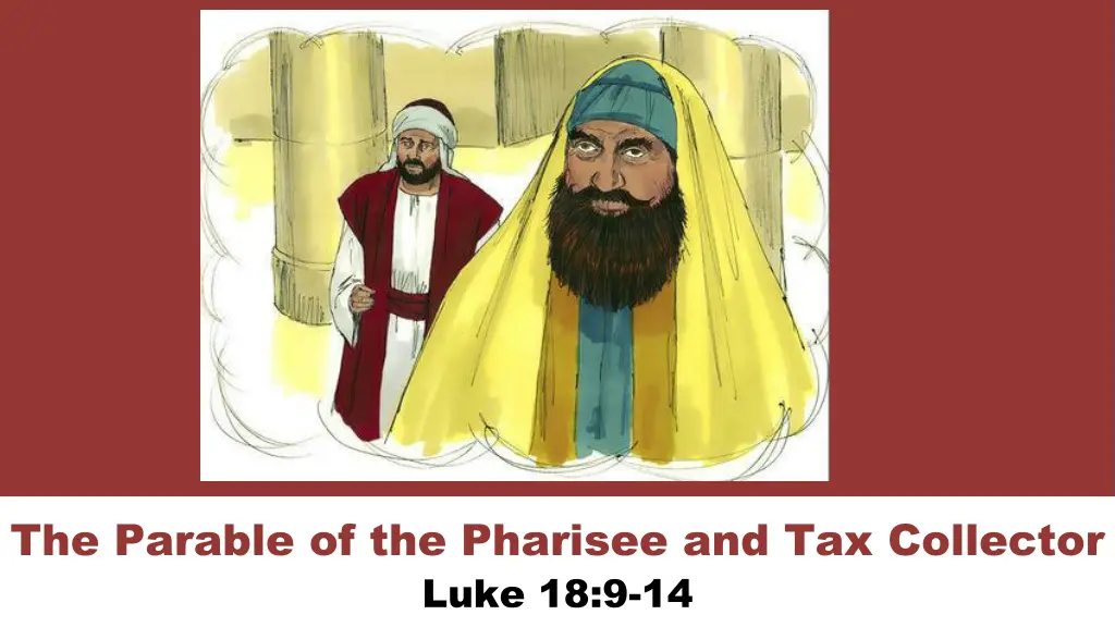 the parable of the pharisee and tax collector