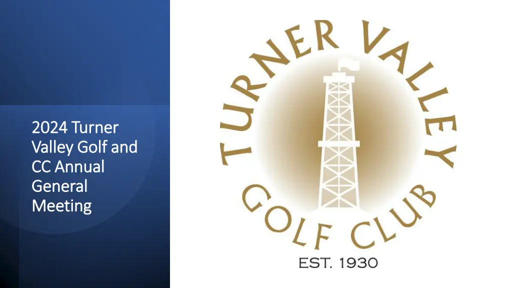 2024 turner 2024 turner valley golf and valley