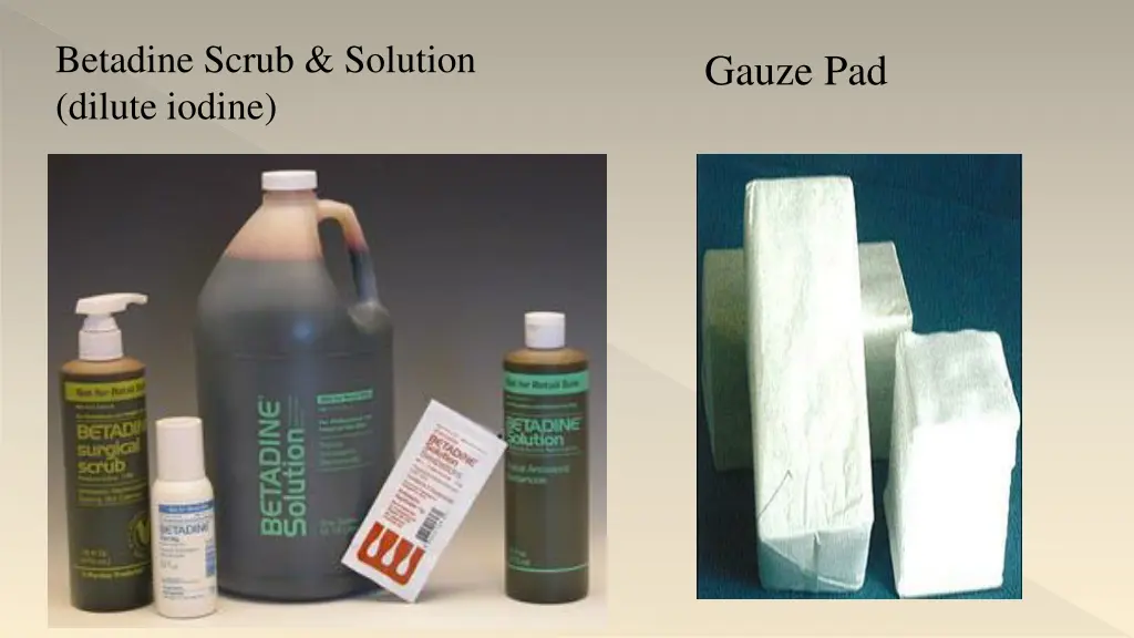 betadine scrub solution dilute iodine