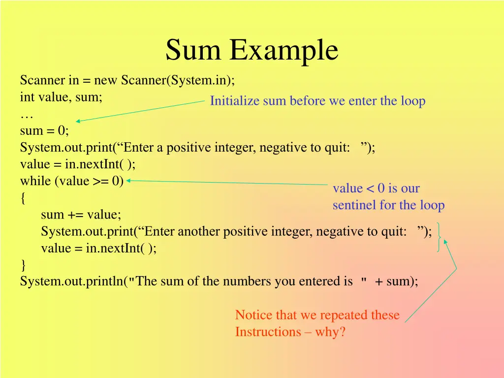 sum example