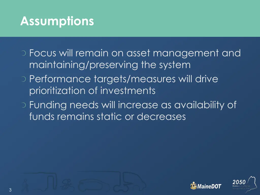 assumptions