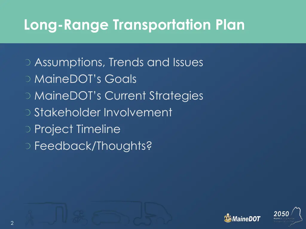 long range transportation plan