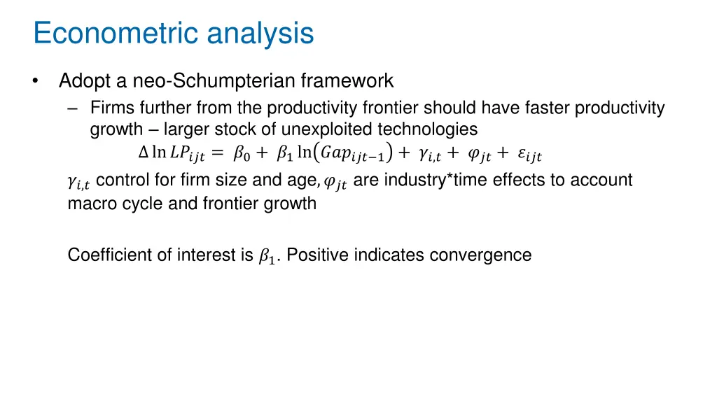 econometric analysis 1
