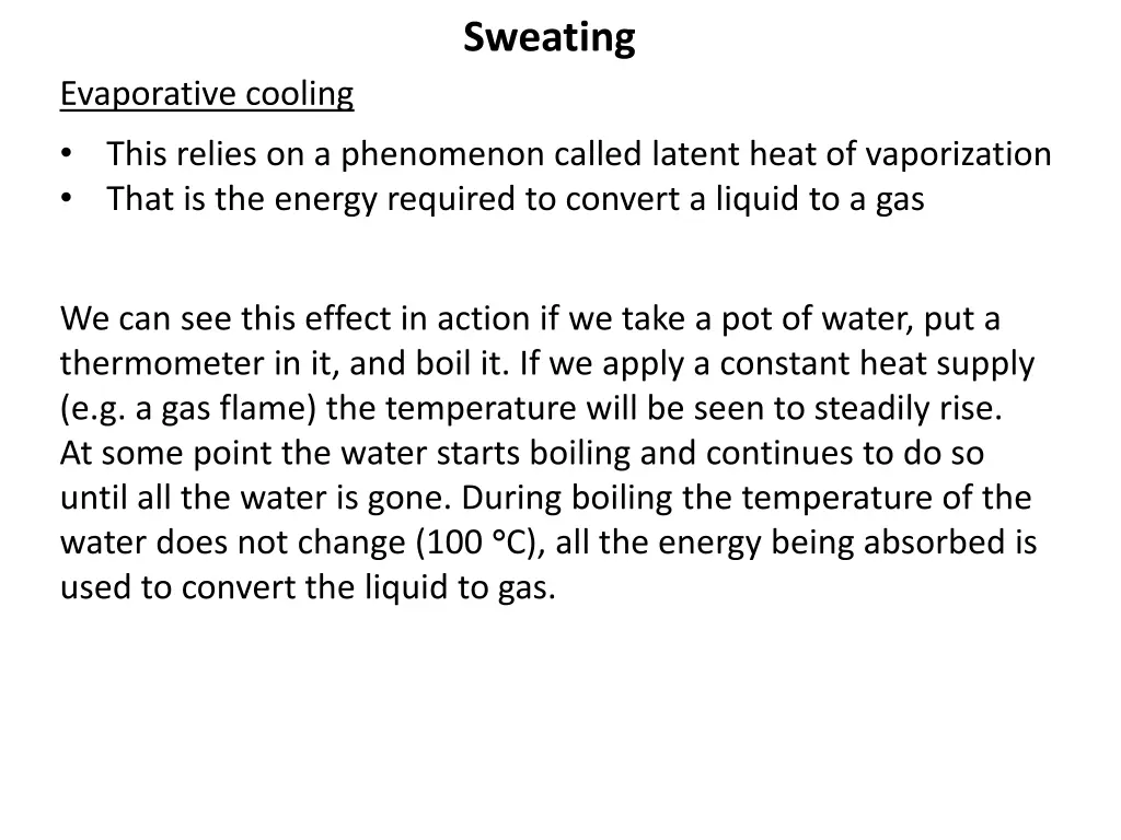 sweating 3