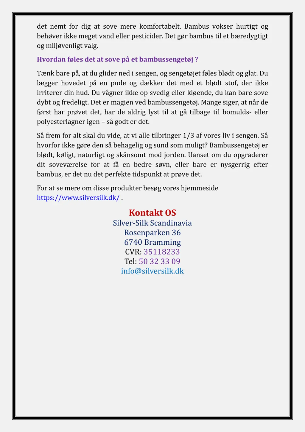 det nemt for dig at sove mere komfortabelt bambus