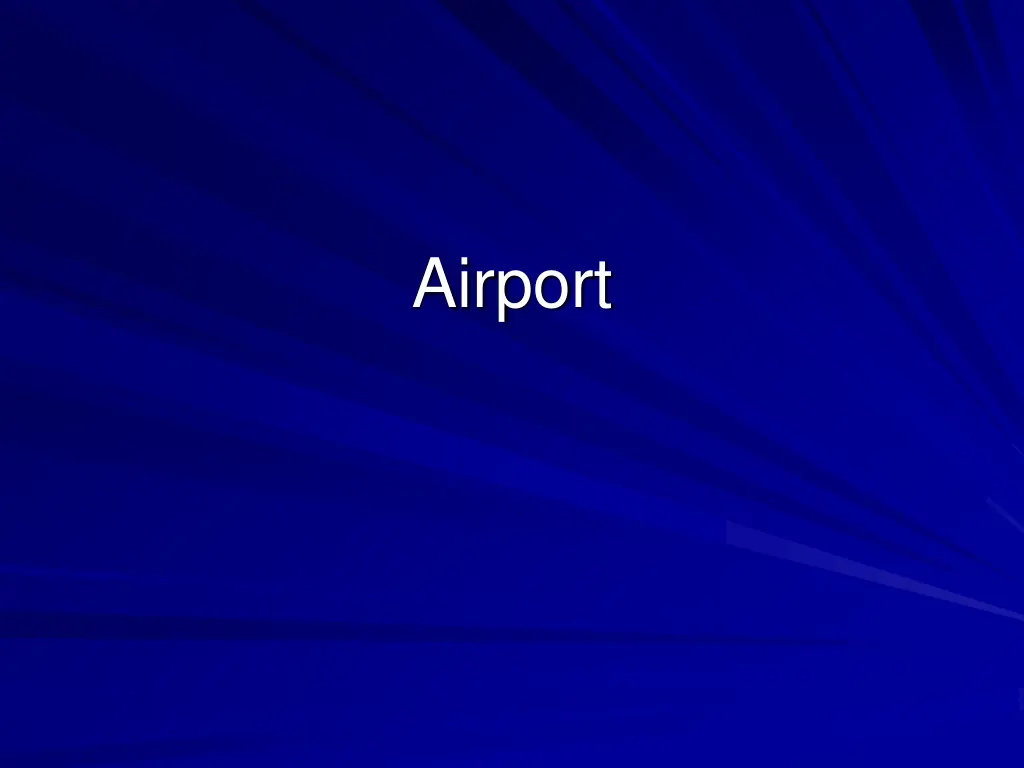 airport