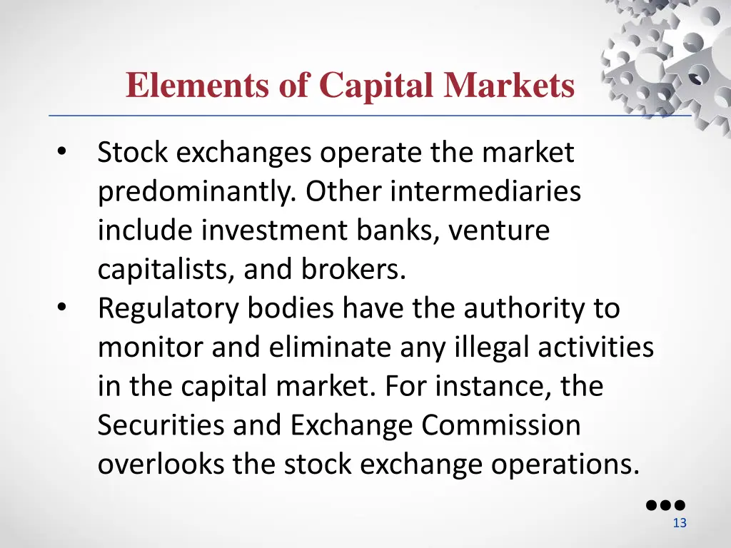 elements of capital markets 2