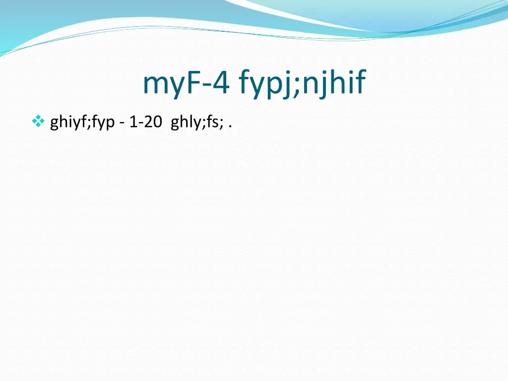 myf 4 fypj njhif