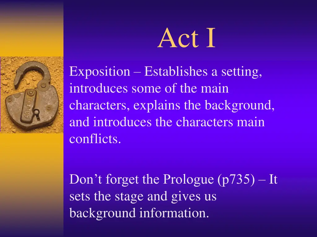act i