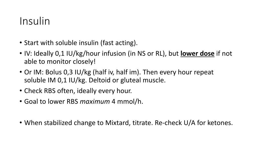 insulin