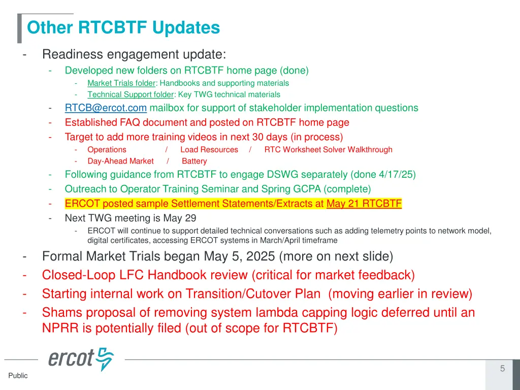 other rtcbtf updates