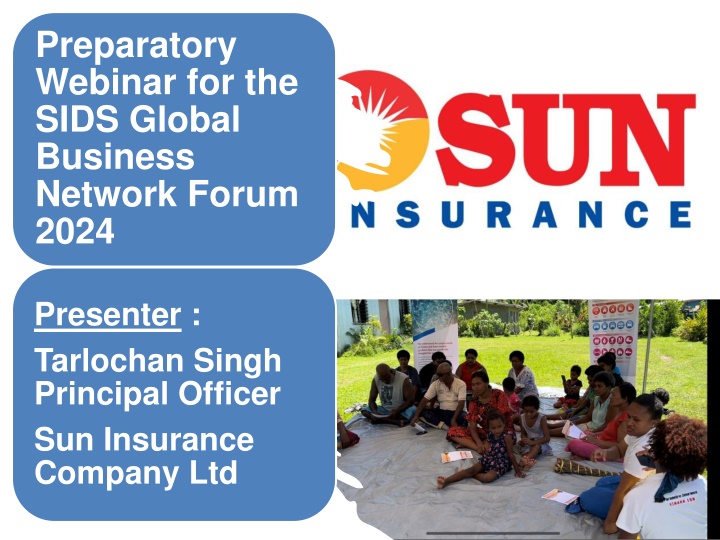 preparatory webinar for the sids global business