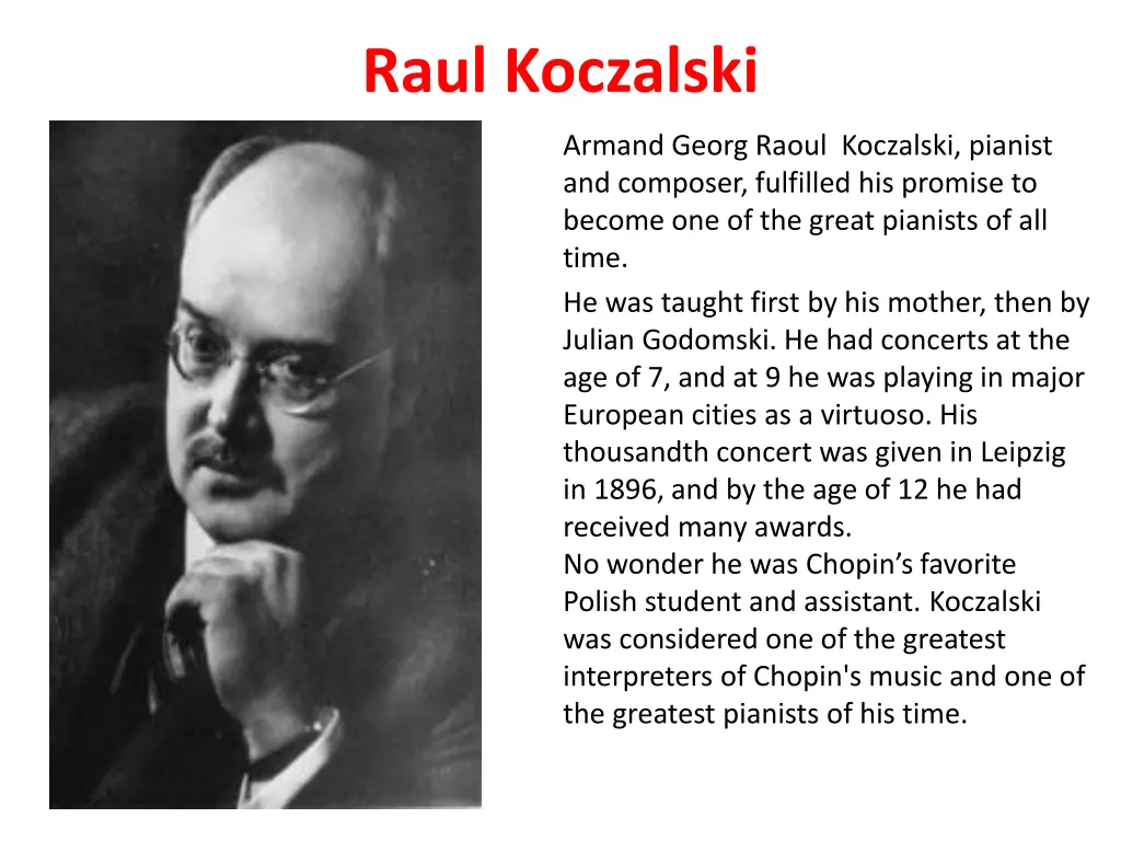 raul koczalski