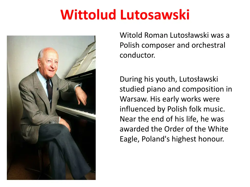 wittolud lutosawski