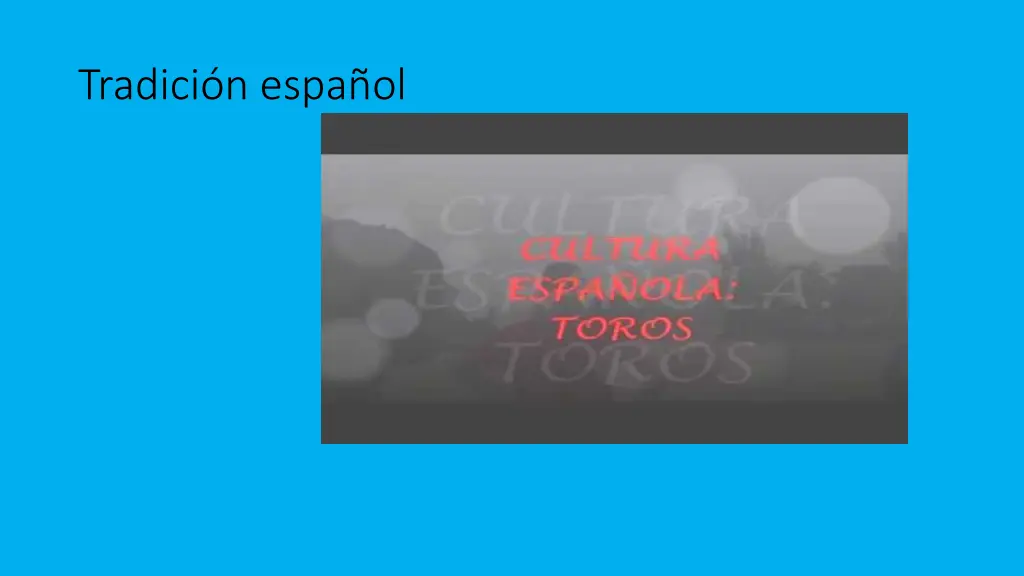 tradici n espa ol