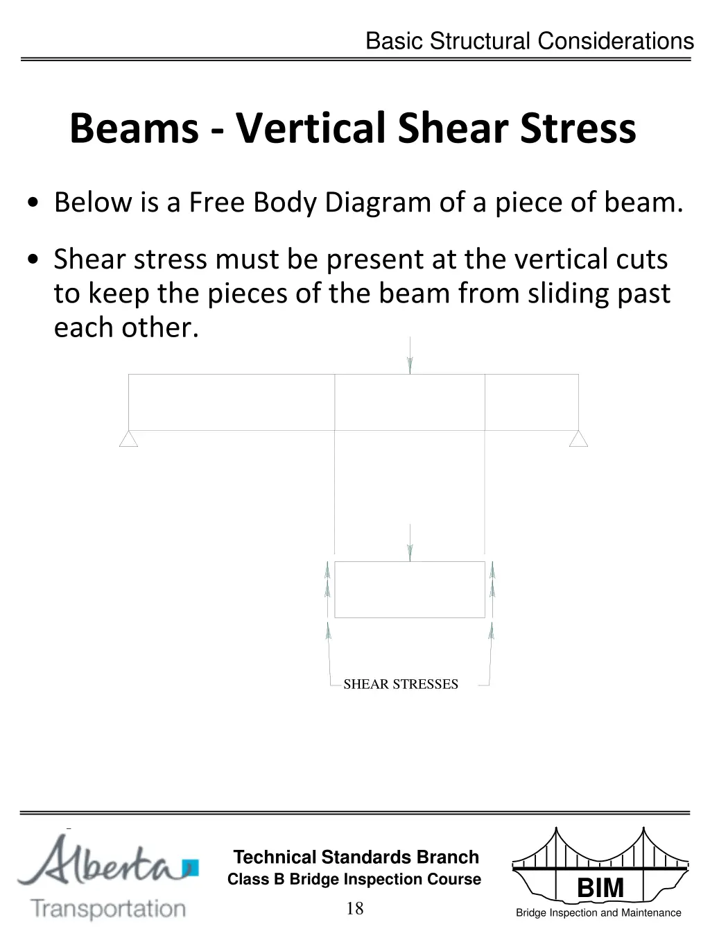 basic structural considerations 18