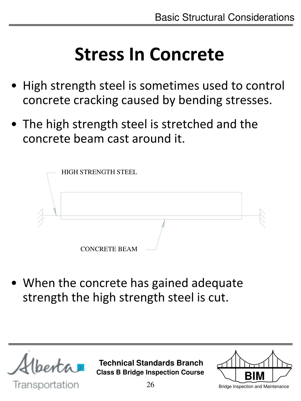 basic structural considerations 26