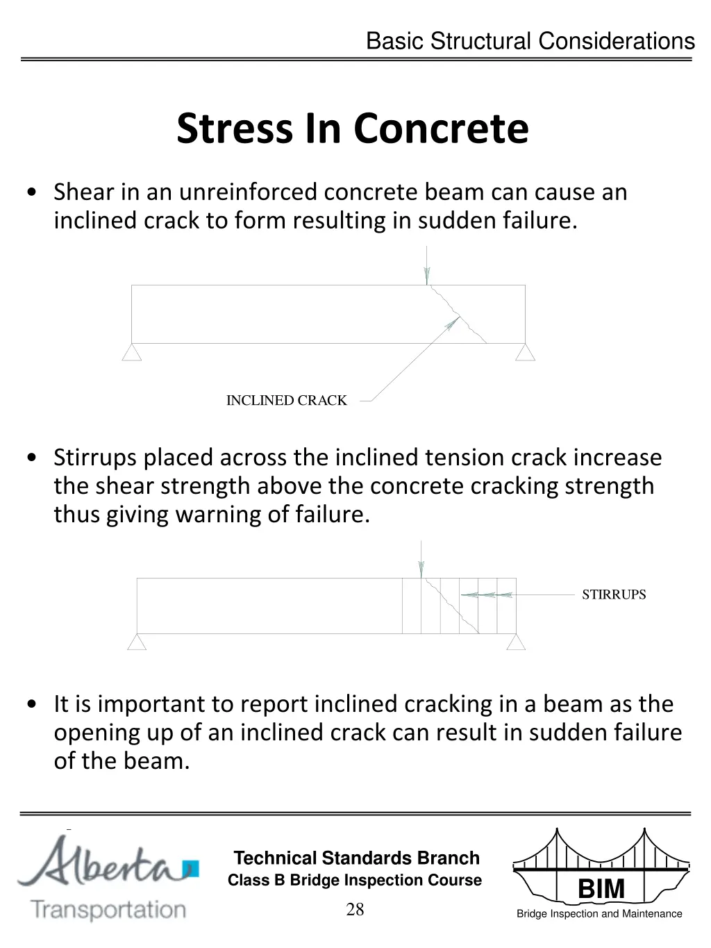 basic structural considerations 28