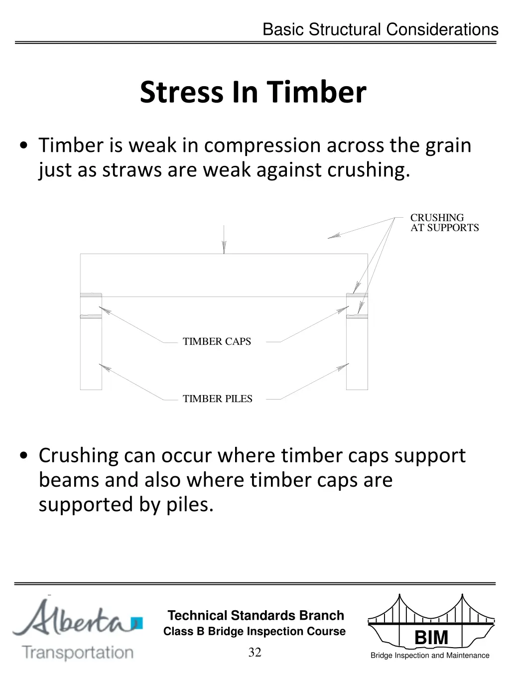 basic structural considerations 32