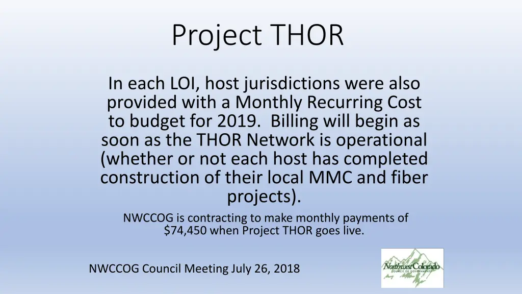 project thor 7