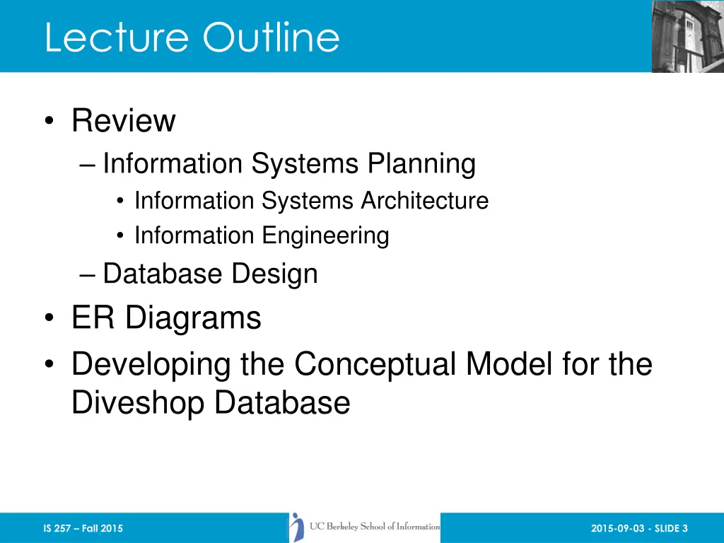lecture outline