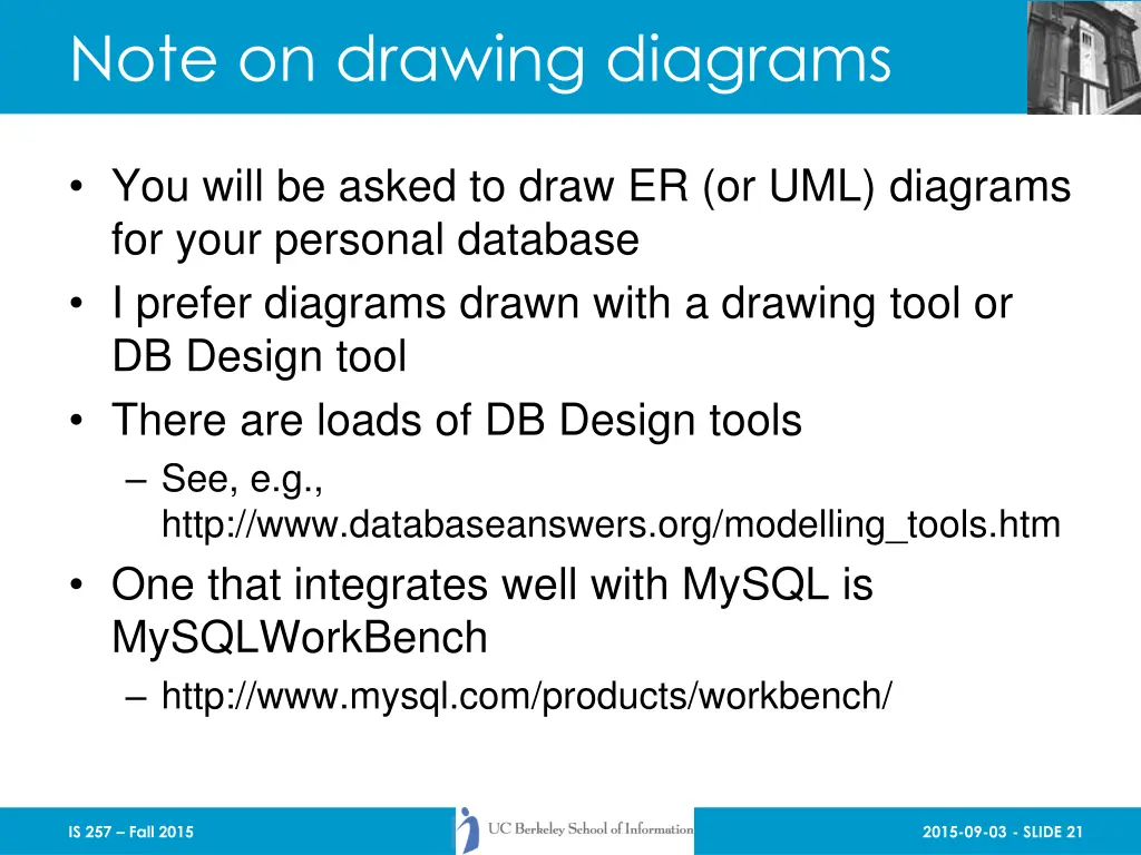 note on drawing diagrams