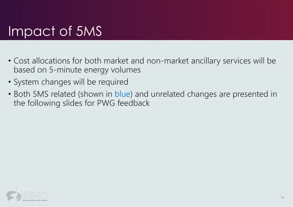 impact of 5ms