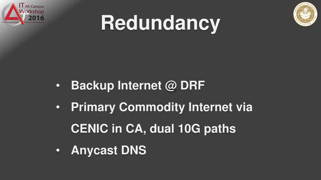 redundancy