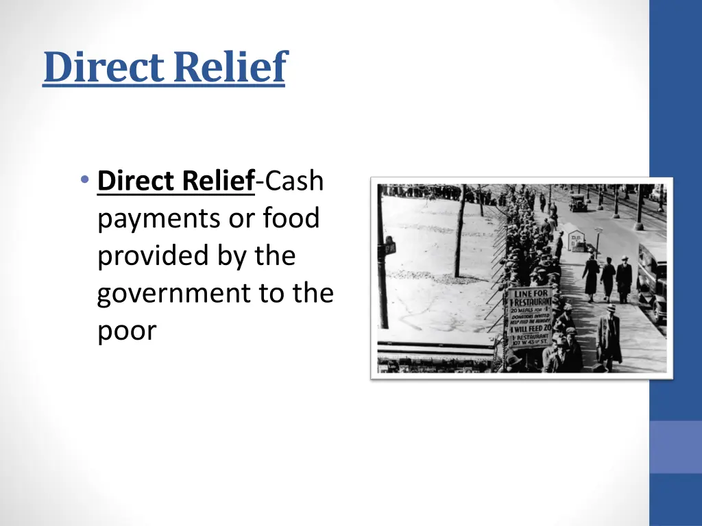 direct relief