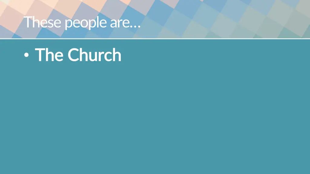 these people are