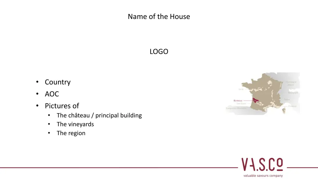 name of the house